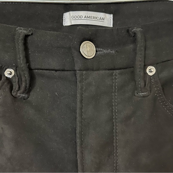 Good American Faux Suede Good Legs Crop Size 29 - Picture 4 of 7